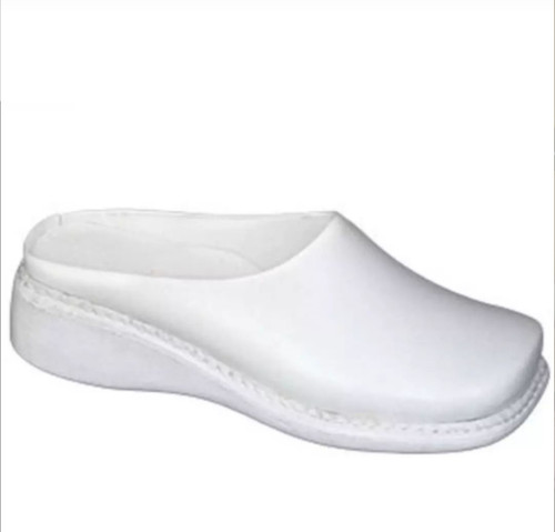 دمپایی جلوبسته تمام چرم