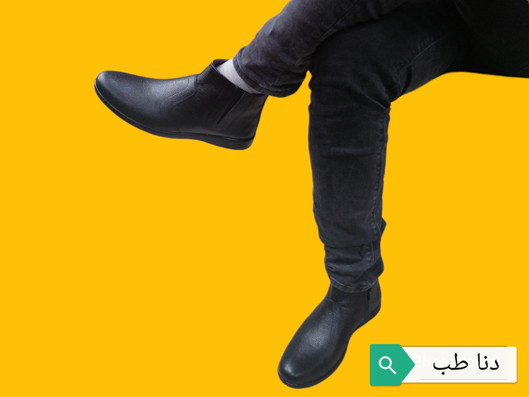 قیمت کفش نیم بوت طبی مردانه دکتر فام کد 312